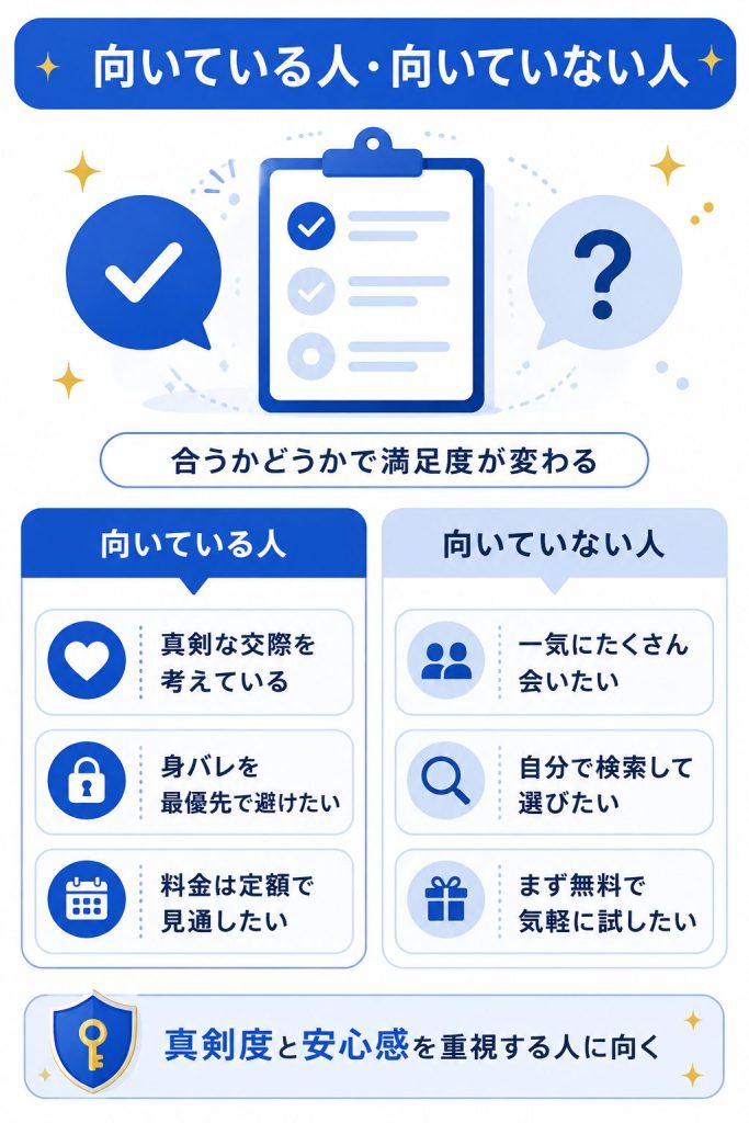 Bridgeが向いている人と向いていない人の対比図